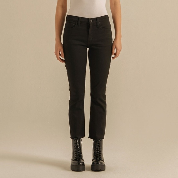 EDWIN USA Women's BREE SLIM SKINNY Jeans in Black Size 31 - Picture 1 of 12